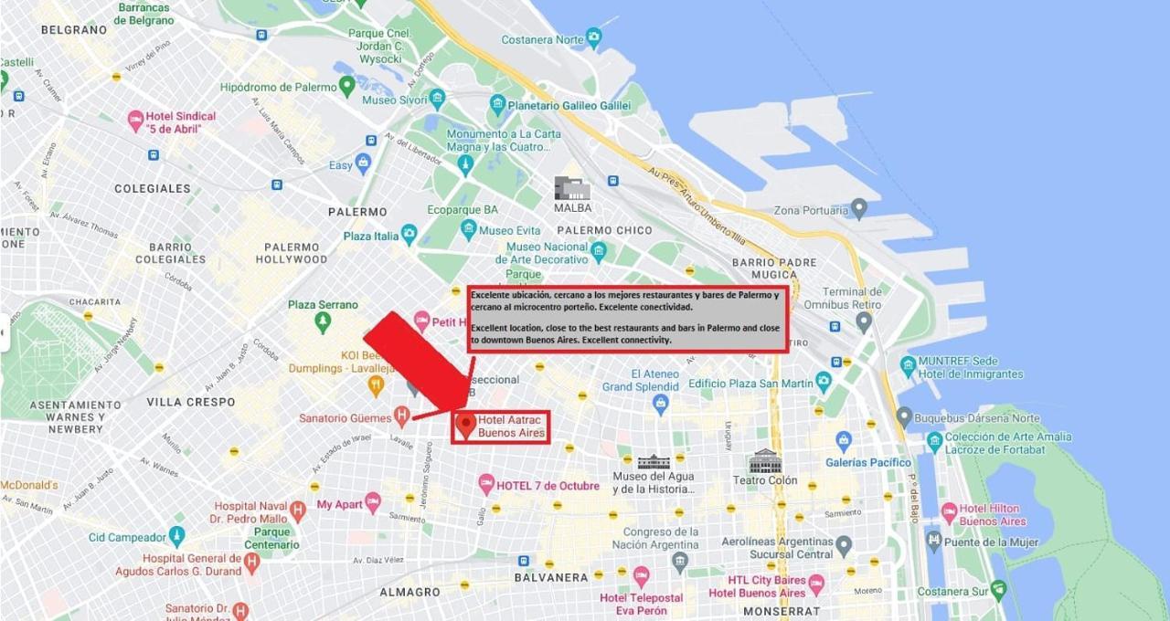 Hotel Aatrac Buenos Aires Eksteriør bilde